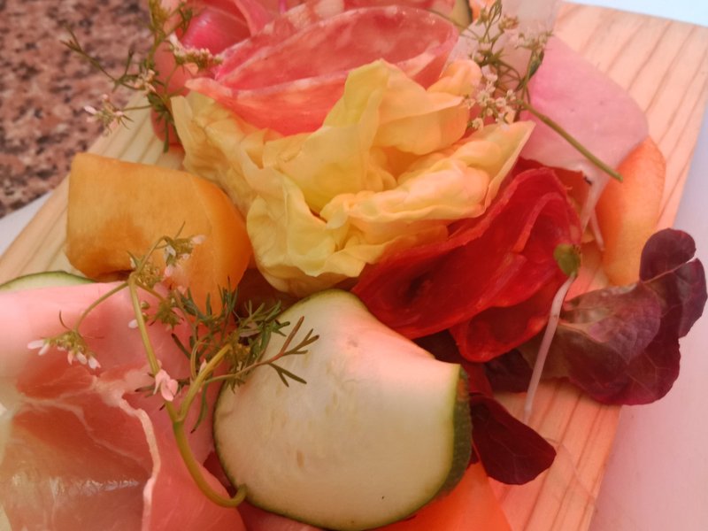 Assiette de charcuterie