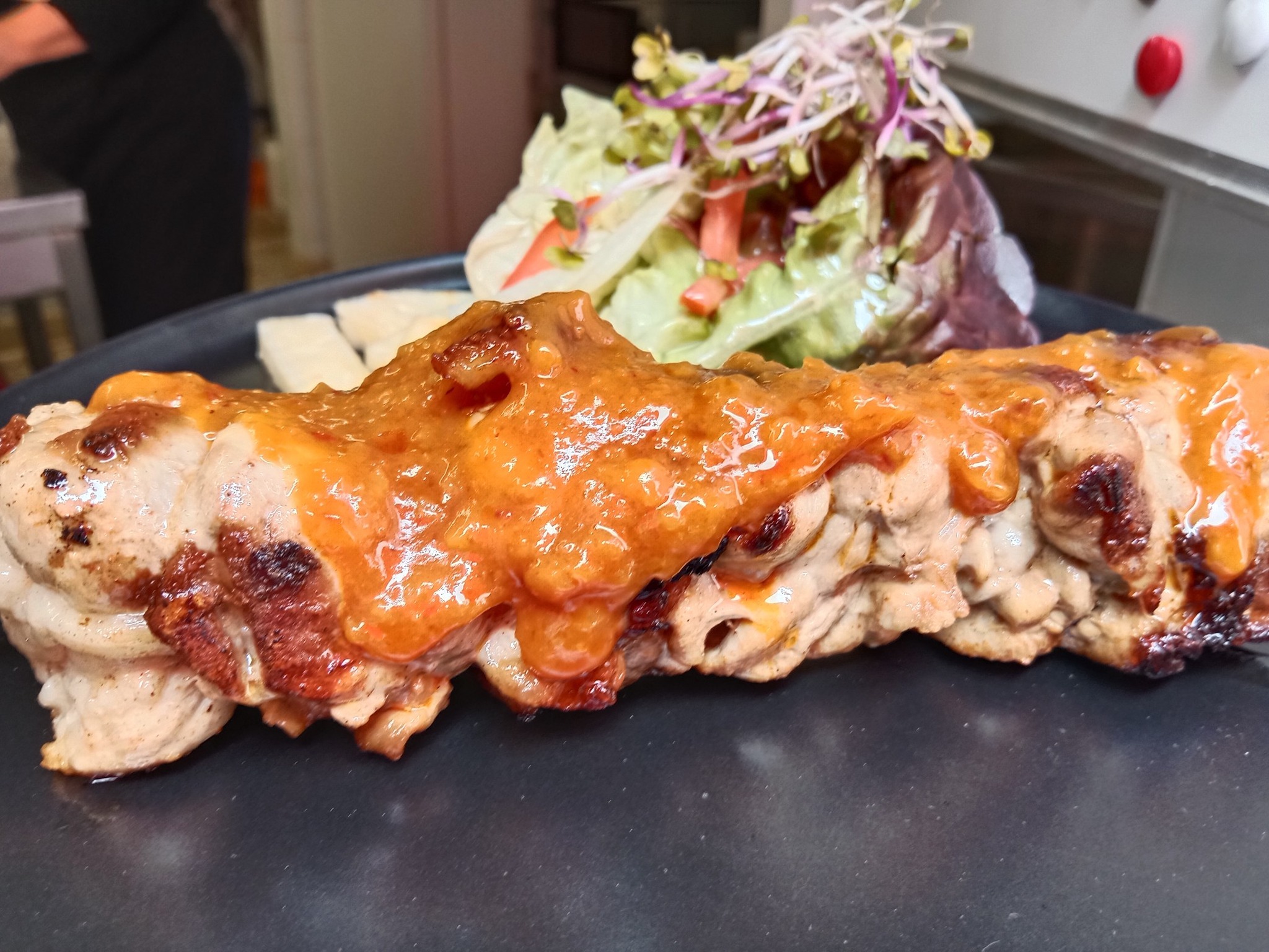 Brochette de poulet satay
