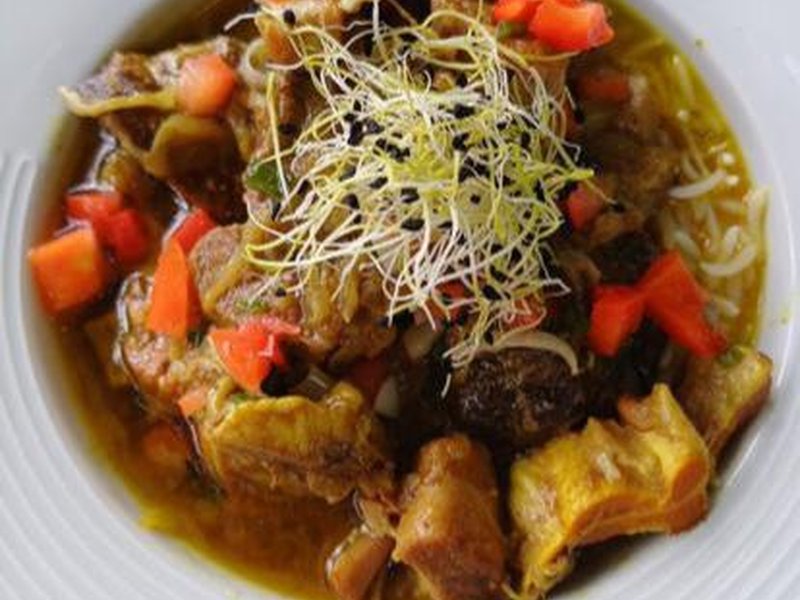 Curry d'agneau de Madras